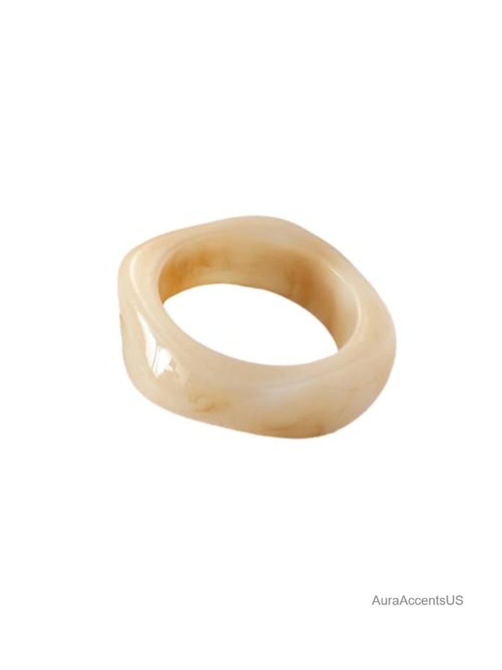 Chunky Resin Bangle Bracelet Geometric Cuff for Women Everyday Gift
